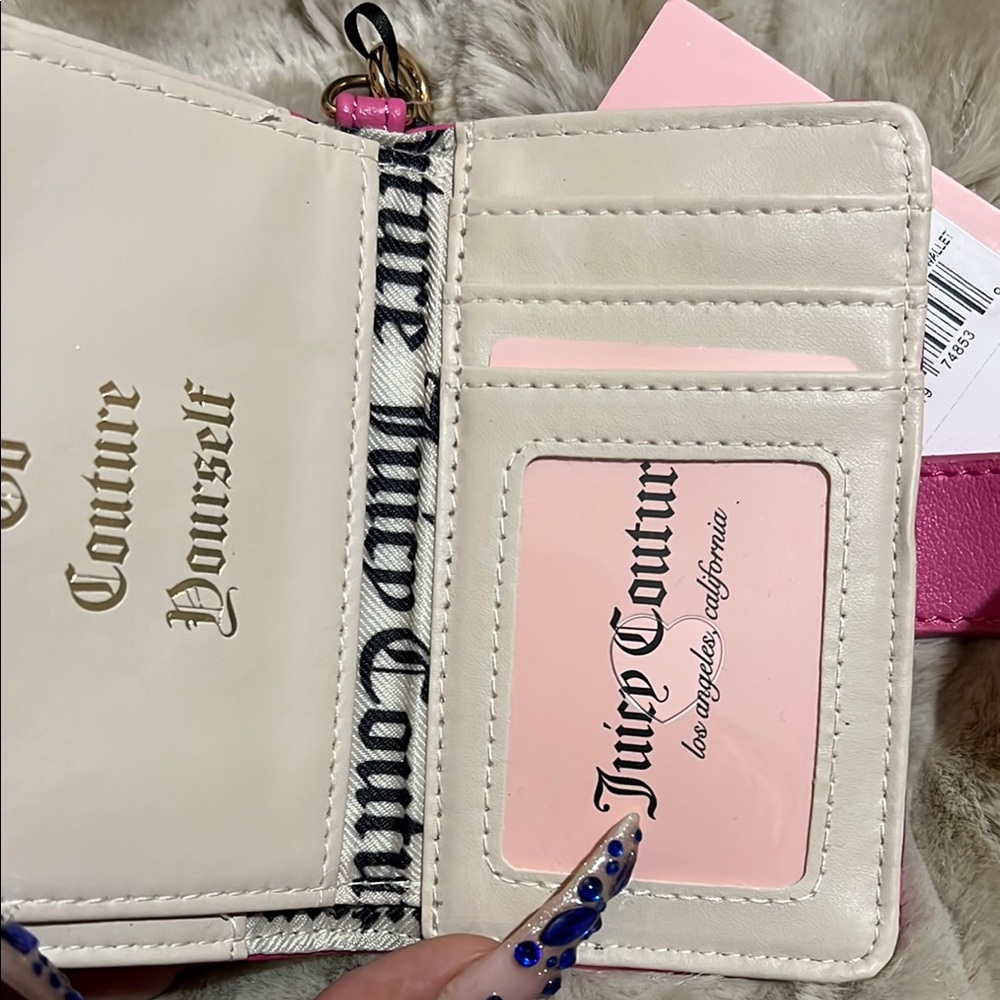 Juicy Couture Pink Card Holder - Picture 7 of 12